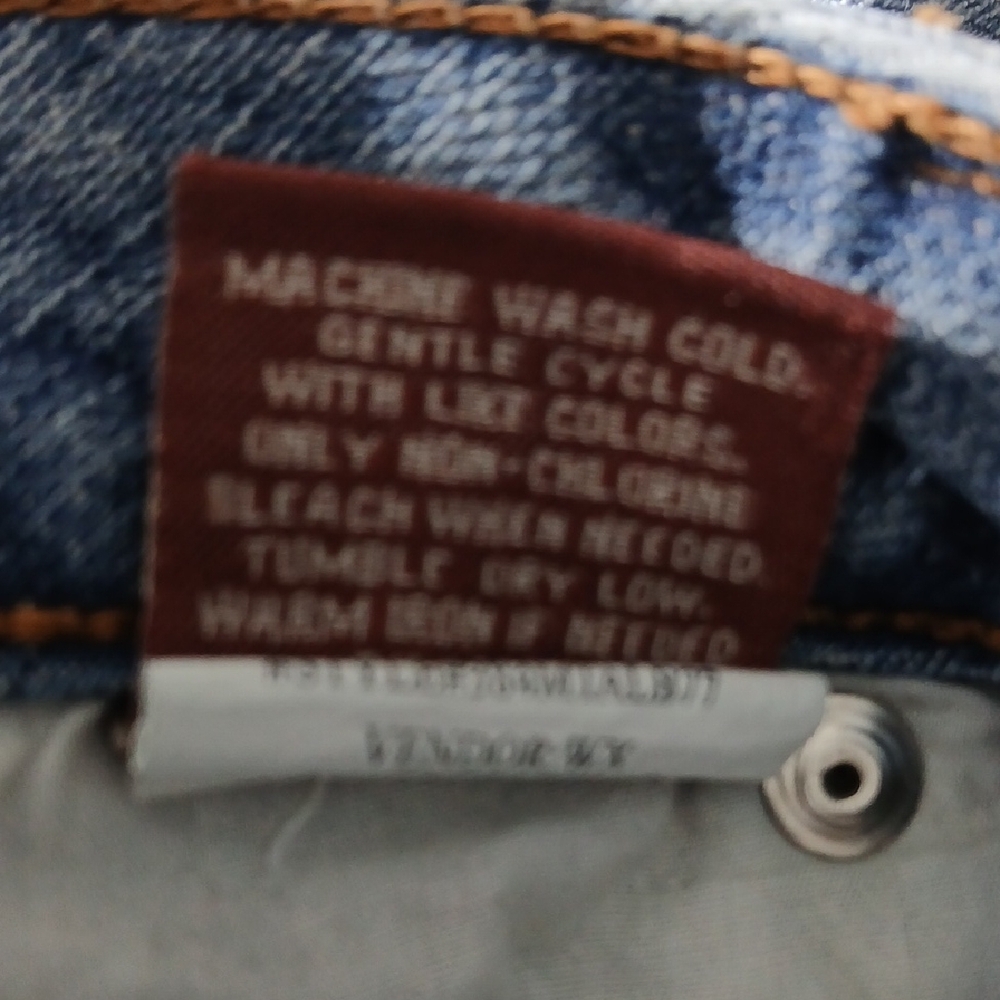 Hint Juniors Blue Jeans Bootcut SZ 1 - Picture 8 of 8